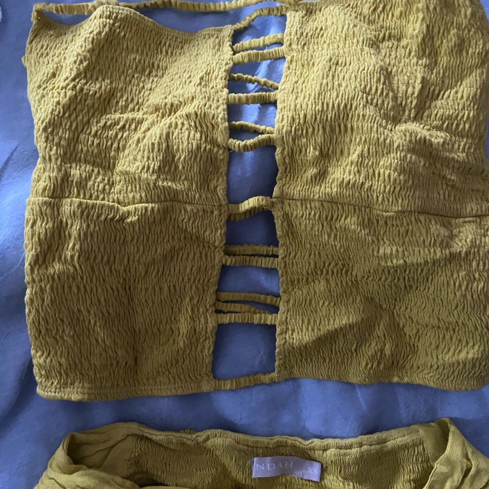 Revolve Lime Green Two Piece Set - image 5